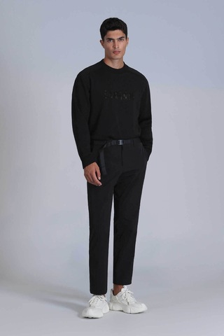 Lufian Luther Erkek Sweatshirt Siyah 001