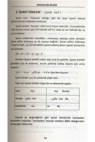 Arapça Dilbilgisi Nahiv - Kadir Erbil - Ravza Yayınları