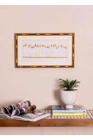 The Mia Tbl0098 Flume Tablo Beyaz 60x35x4 Cm