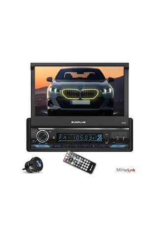 Sunplus Hıtech Sp-9022 Indash Teyp 7 Inç 4x55 Watt Bluetooth Mirrorlink Kumanda