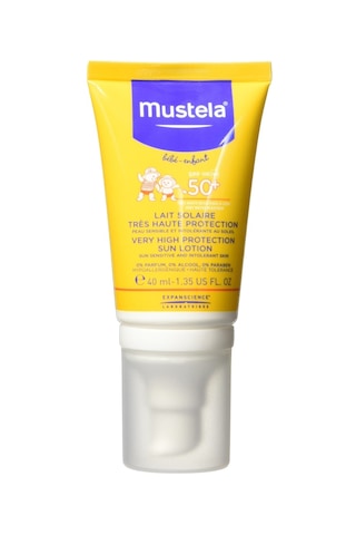 Mustela SPF50+ Çok Yüksek Korumalı Bebek Güneş Losyonu 40 ML