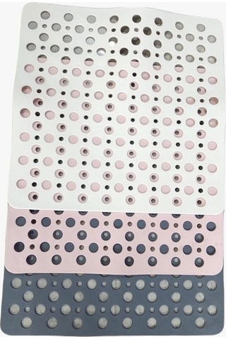 İsgstore Kare Bubble Bath Math Banyo & Duş Kaydırmazı Antrasit 2 Adet Antrasit