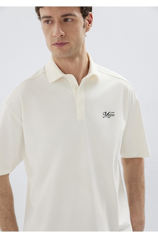 Mavi - Mvjns Baskılı Ekru Polo Tişört 0613666-70057
