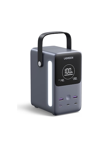 Ugreen 48.000 Mah 300w 5 Portlu Şarj İstasyonu 3xusb-c, 2xusb-a, Uzay Grisi, 25286 Ugreen 48.000 Mah 300w 5 Portlu Şarj İstasyonu 3xusb-c, 2xusb-a, Uzay Grisi, 25286