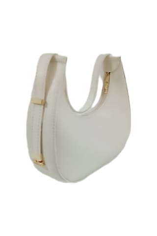 Benny Bayan Kol Çantası Baget Çanta Krem