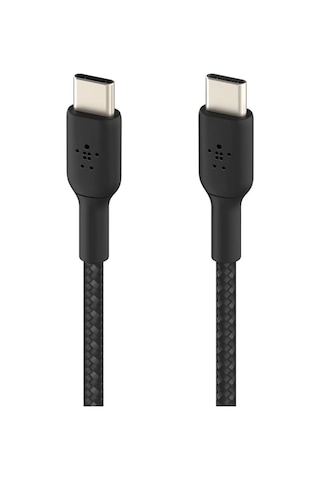 Belkin Boostcharge CAB004BT1MBK 50 W Örgülü Usb-c - Usb-c Kablosu 1 M Siyah