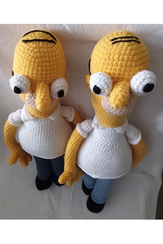 Amigurumi Simpson Baba Oyuncak