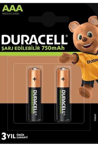 Duracell Cef 14 Şarj Cihazı Ve 4 Adet 1300 Mah Aa Şarj Edilebilir Pil Ve 4 Adet 750 Mah Aaa Şarj Edilebilir Pil