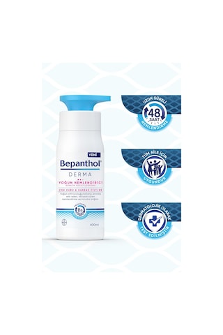 Bepanthol Derma Yoğun Nemlendirici Günlük Vücut Losyonu 400 Ml 2 Adet