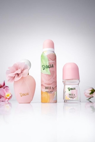 Dolce Bella Kadın Parfüm EDT 100 ML + Roll-On + Sprey Deodorant 150 ML