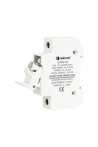 Solinved Dc Kartuş 10x38 Sigorta Yuvası - Slvfshl