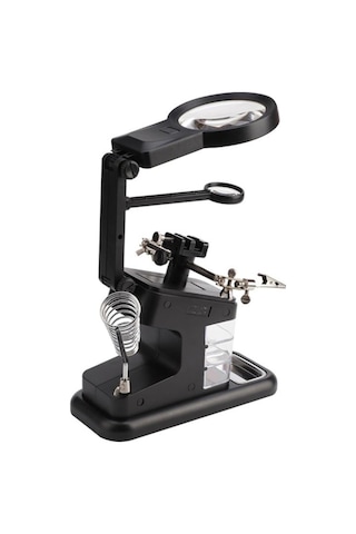 Dailytech 3X 4.5X 25X Büyüteç Yardımcı El Lehimleme Havya Standı