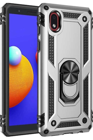 Galaxy A01 Core Kılıf Zore Vega Kapak Gri