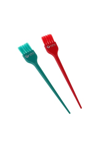 Suntek 7 Adet Salon Saç Boyası Boyama Fırçaları Renkli Dıy M