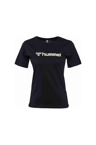 Hummel Kadın Kısa Kol T-shırt Mımı T-shırt Siyah