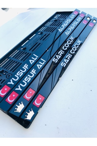 Plakalık 2 Adet, Pleksi Plakalık, Oto Plakalık, Plaka Altlığı 206049068