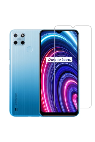 Realme C25y Uyumlu Temperli Kırılmaz Ekran Koruyucu