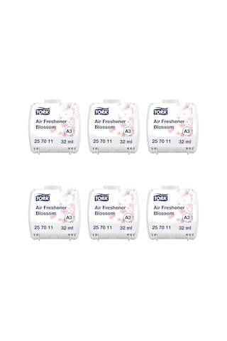 Tork Sürekli Oda Kokusu Çiçek Kokulu A3 32 Ml Refill 257011 X 6 Adet
