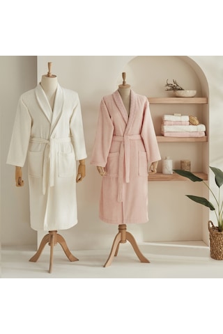 Karaca Home Vera %100 Pamuk Aile Banyo Seti Pudra-bej 200.22.05.0284