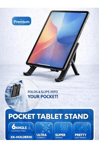 Samsung Galaxy Tab S7+ Plus Sm-t970 12.4'' Uyumlu Ergonomik Tablet Çalışma Seti Stand+klavye+mouse Diğer