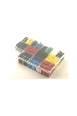 Isıyla Daralan Makaron Polyolefin Shrink Renkli Set Kutulu 530Ade (280677901)