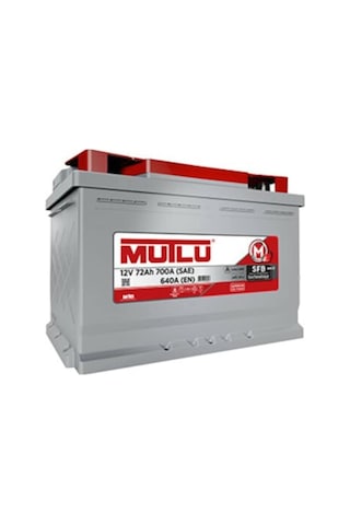 12V 72 Ah Sfb 72 Amper Mutlu Akü 700A / 530509757 12V 72 Ah Sfb 72 Amper Mutlu Akü 700A / 530509757