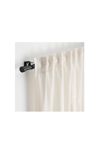 Ikea Bekräfta Perde Çubuğu Seti , Siyah, 120-210 Cm 28 Mm