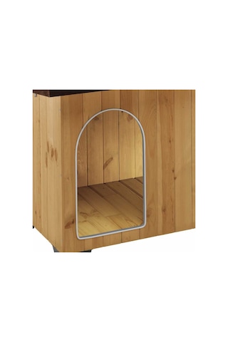 Ferplast Baita 60 Ahşap Köpek Kulübesi 41 x 67 x 55 CM