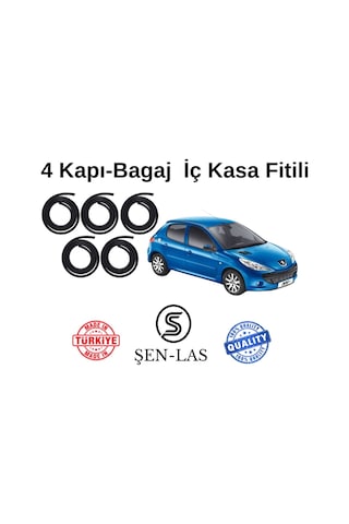 Peugeot 206+ Şen-las 4 Kapı + Bagaj Fitili Şl14211