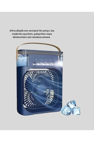 Bay Sessiz Çalışan Turbo Fan Güçlü Hava Akışlı Masa Üstü Vantilatör Najmaddin