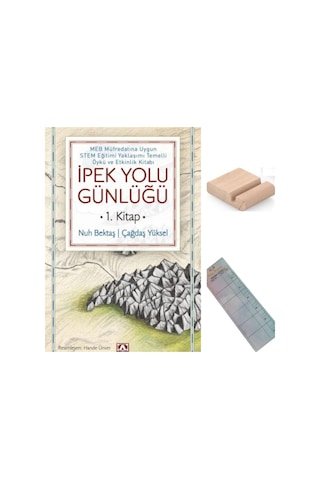 İpek Yolu Günlüğü 1. Kitap/ Nuh Bektaş Çağdaş Yüksek/5. Ve 6. Sınıf /10-12 Yaş Hikaye+tablet Tutucu