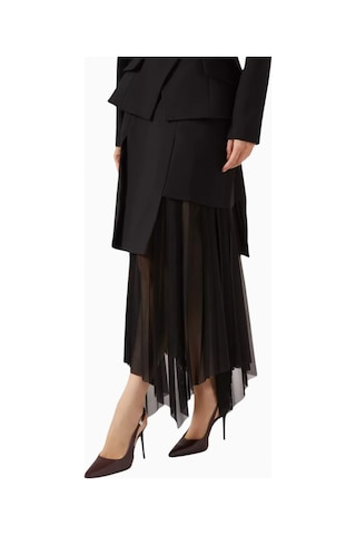 Castle Black Black Suede Studio Branca 100 Bordo Deri El Yapımı, Slingback Topuklu Ayakkabı 38