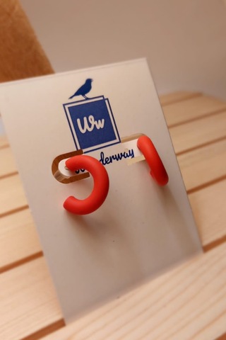 Polimer Kil Küpe - Ww53 Çok Renkli