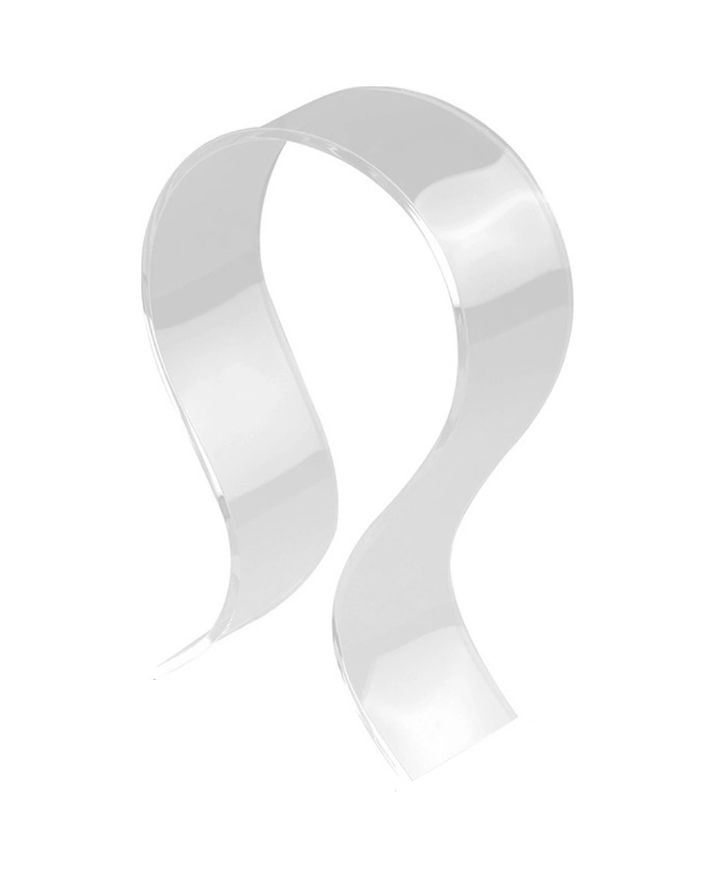 Skycity Akrilik Kulaklık Tutucu U Şekilli Ev Ofis Mağaza Sergi Stendi Dayanıklı Transparent Kulaklık Depolama Rafı
