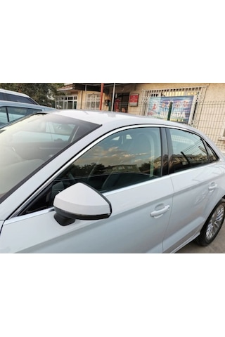 Audi A3 Sedan Cam Çerçevesi Kenar Çıtası Krom Tamtur 2013+