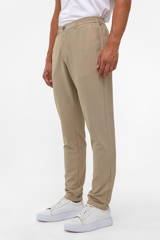 Süvari Bej Slim Düz Jogger Pantolon-38641 Bej
