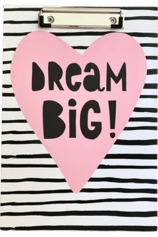 Dream Big Temalı Kapaksız Sekreterlik Dosya