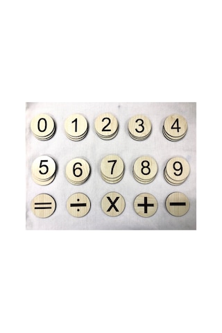 Eğitici Öğretici Matematik Işlemleri Toplama Çıkarma Bölme Çarpma 36 Lı Çocuk Oyunu