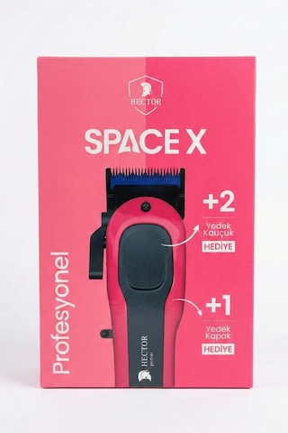 Hector Space X 8000 Rpm Saç Tıraş Makinesi Pembe