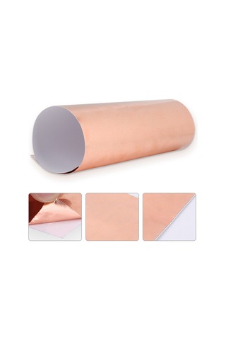 Hfambition Gitar Gürültü Engelleme Bakır Folyo Bandı 30x20cm Tek Yönlü 5 Adet, Emı Koruyucu, Su Geçirmez, İyice Yapışır