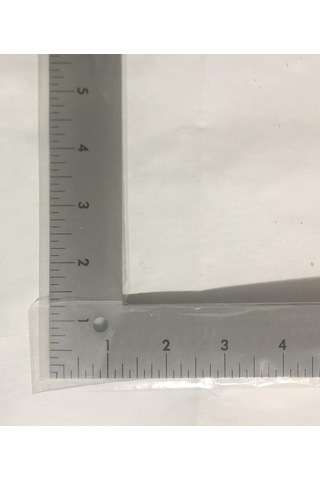 24 'x 14' Lsquare Metal Terziler Hükümdarlar Fg50324