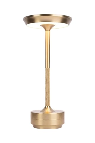 Cata Ct-8438 Toronto Gold Şarjlı Masa Lambası Aydınlatma Dokunmatik Dimmer 3 Farkli Renk Ayari Işık Lamba Ofis Çalışma
