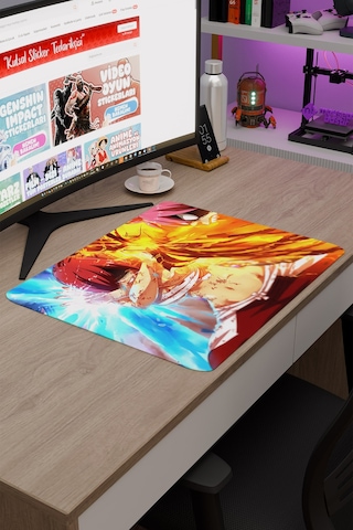 Fairy Tail Anime V3 - 48x40 Xl Gaming Kauçuk Kaymaz Taban Mouse Pad Fare Altlığı