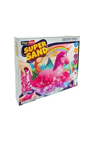 Play-toys Unicorn Dünyası Oyun Kumu Super Sand