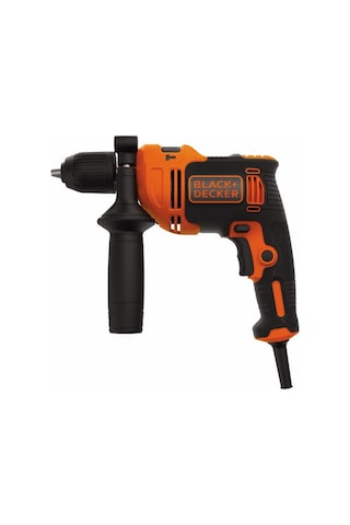 Black+Decker BEH710-QS 13 MM 710W Darbeli Matkap + Anahtarsız Mandren 4 Parça Set