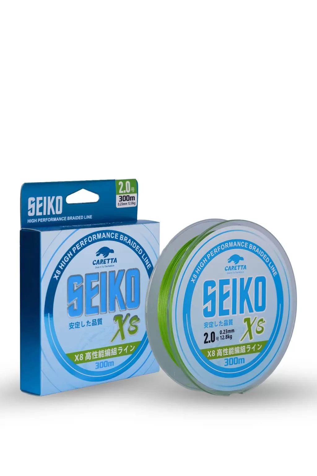 Caretta Seiko 8x 300 Mt A.yeşil İp Misina 0.18 mm