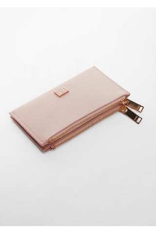 Çift Bölmeli Açık Pembe Cüzdan Açık Pembe