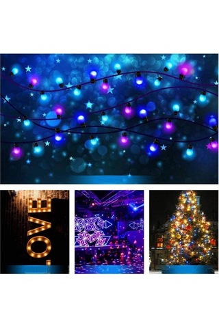 20 Adet Renkli Led Ampul Seti B22 Bayonet Ampuller 2w Kırmızı, Sarı, Turuncu, Yeşil, Mavi, Rakipsiz 20w'a Eşdeğer