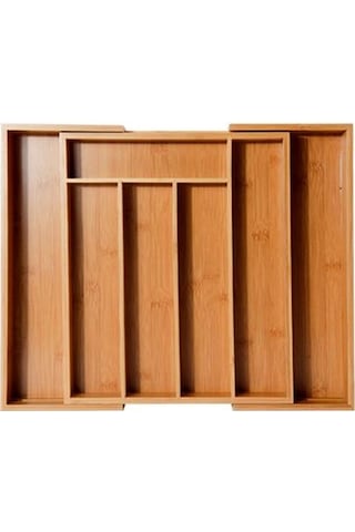 Saklama Kutusu Ahşap Mutfak Çekmece Sofra Takımı Gereçleri Sofra Organizatör Çok Izgara Genişletilebilir Çatallar Silverware Tutucu Raflar Ve Amp Tutucular -