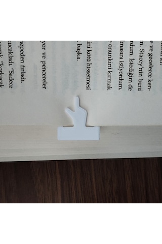 Parmak Kitap Ayracı Kitap Okuma Sayfa Tutucu 3 Lü Set